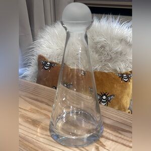 Vintage glass decanter